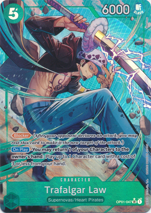 Trafalgar Law (OP01-047) (Alternate Art)