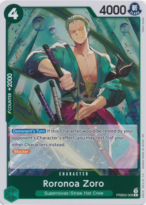 Roronoa Zoro - PRB02-006